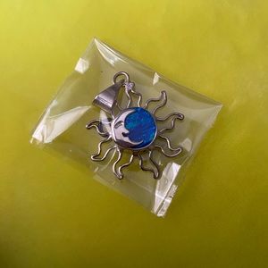 Cresent Sun Pendant